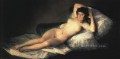 Maja desnuda retrato Francisco Goya